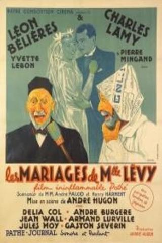 The Marriages of Mademoiselle Levy poster