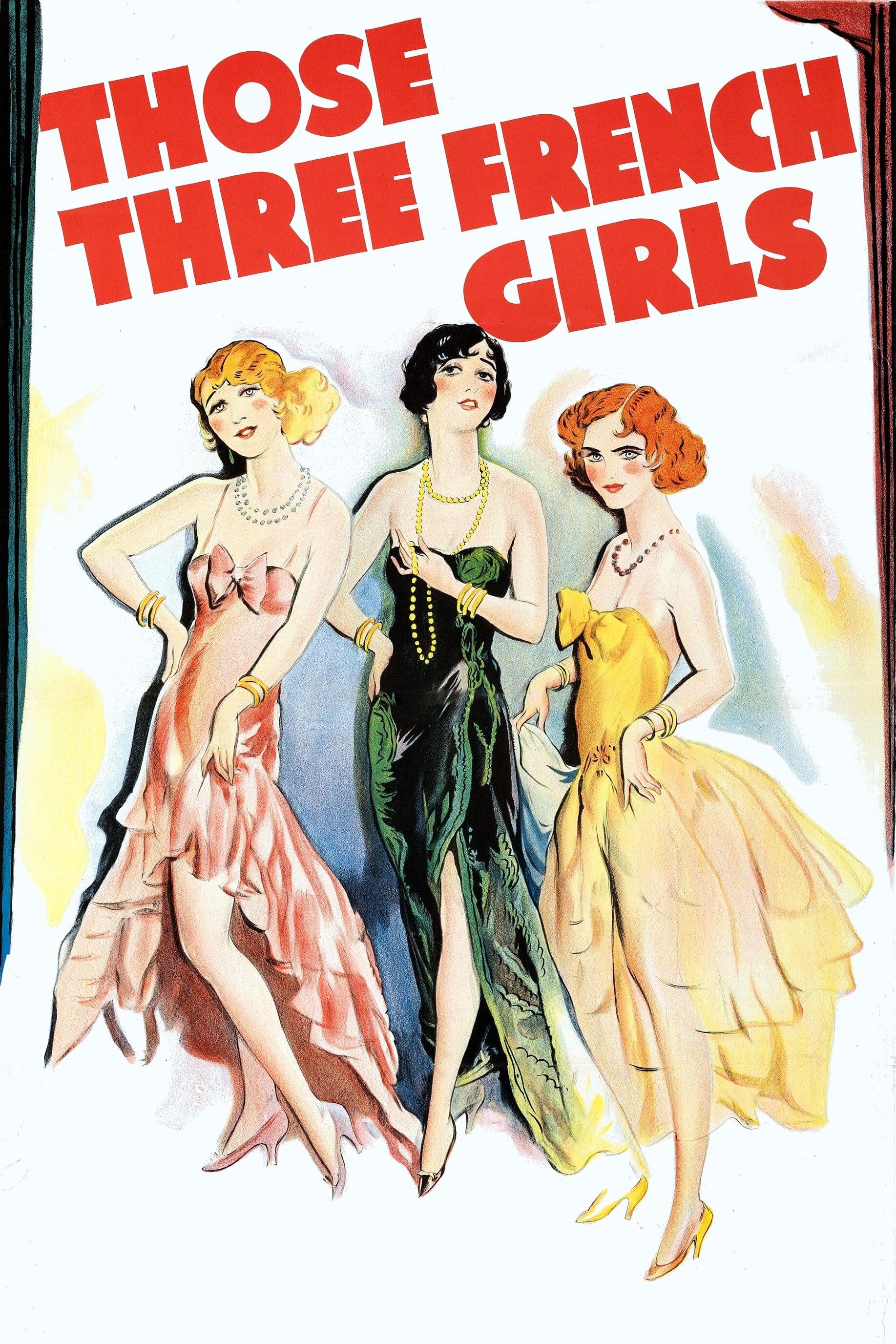 Those Three French Girls poster