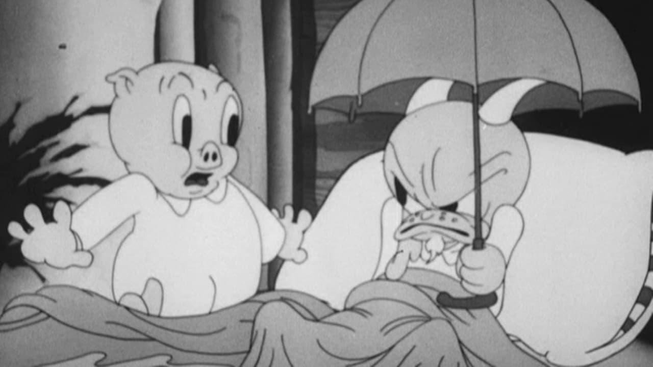 Porky's Badtime Story backdrop