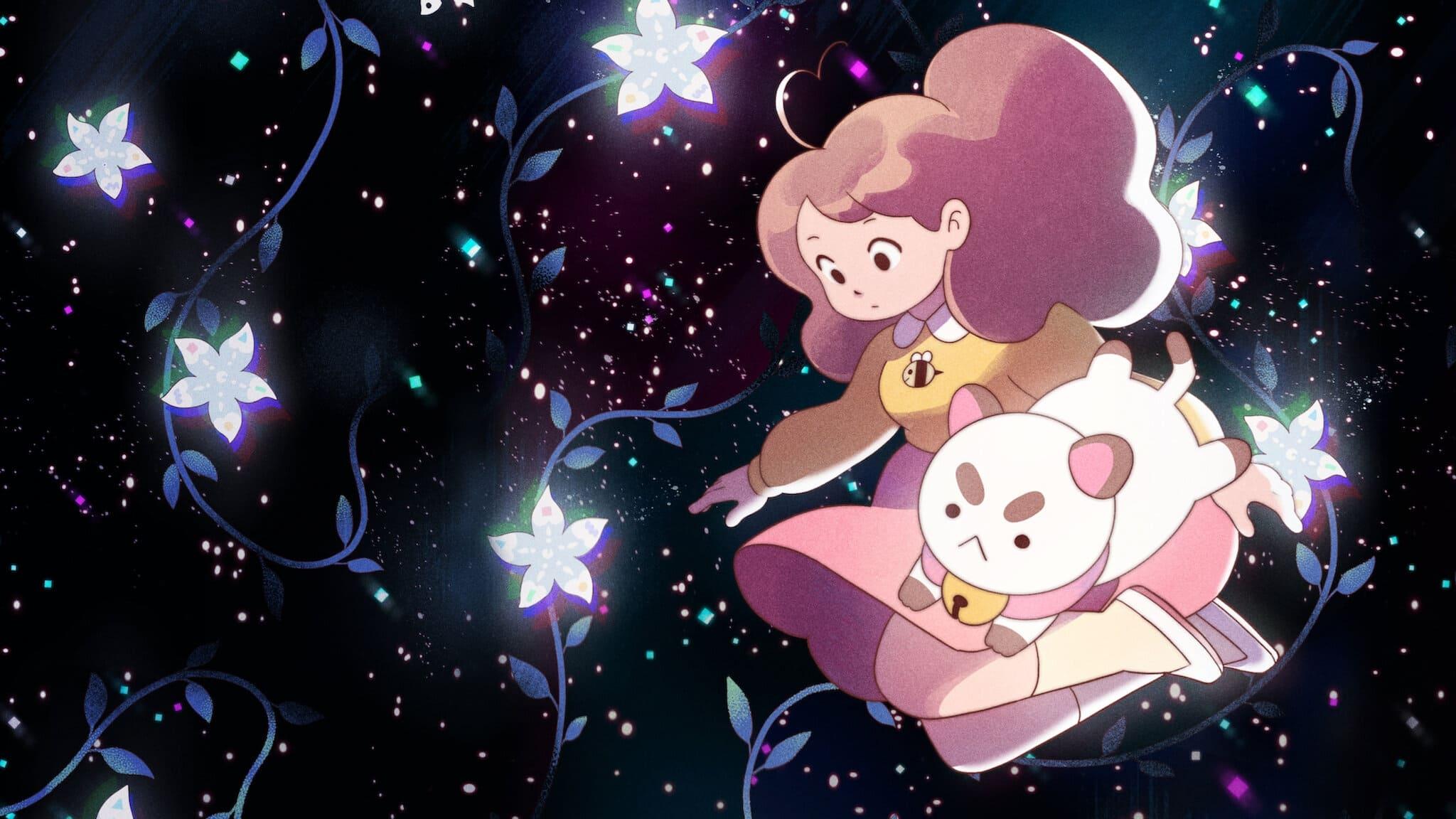 Bee and PuppyCat backdrop