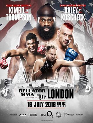 Bellator 158: London poster