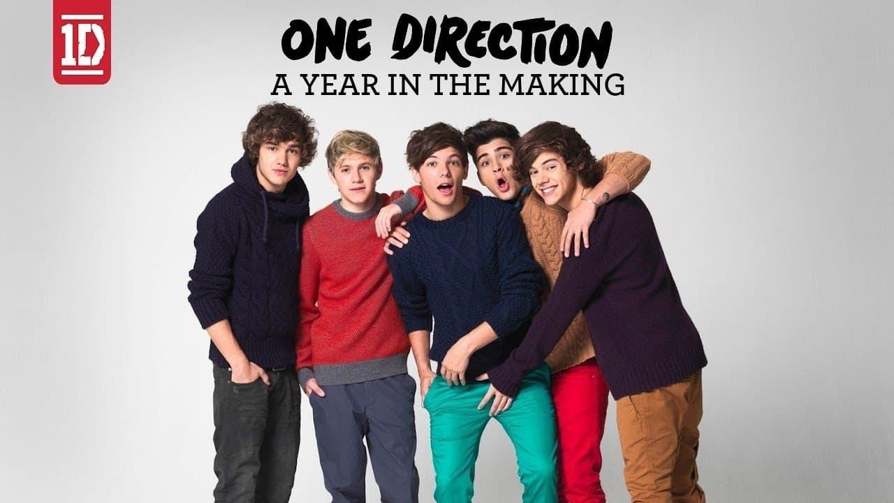 One Direction: A Year in the Making backdrop