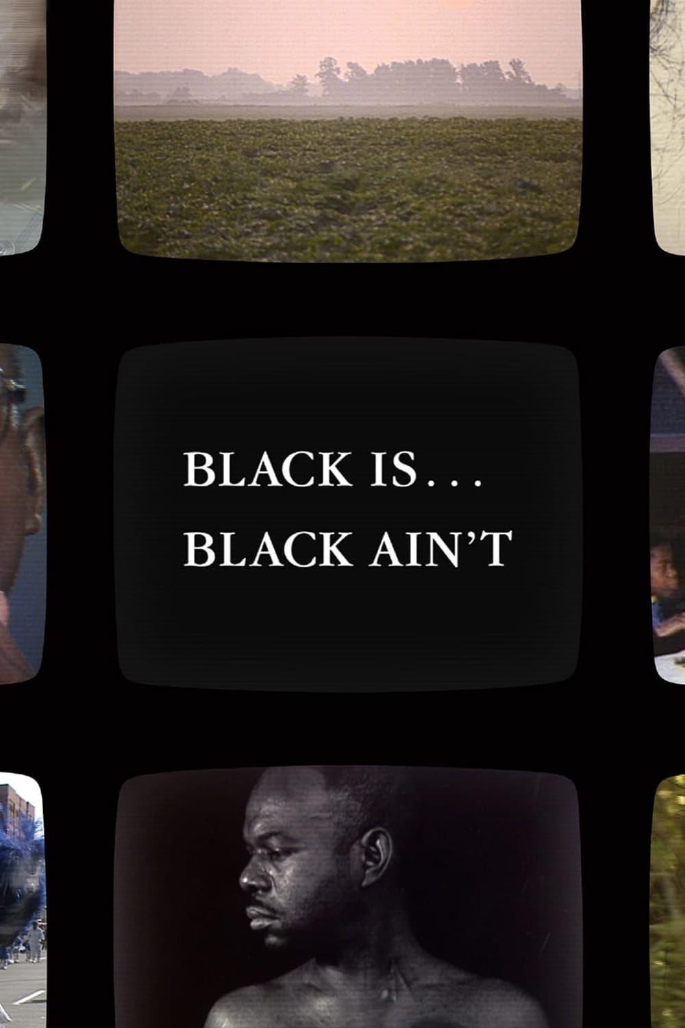 Black Is… Black Ain’t poster