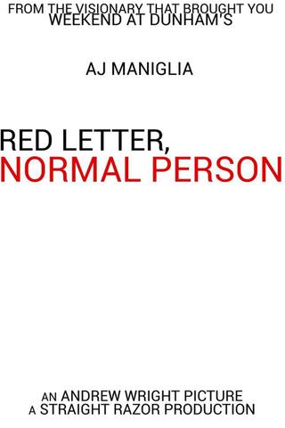 Red Letter, Normal Person poster