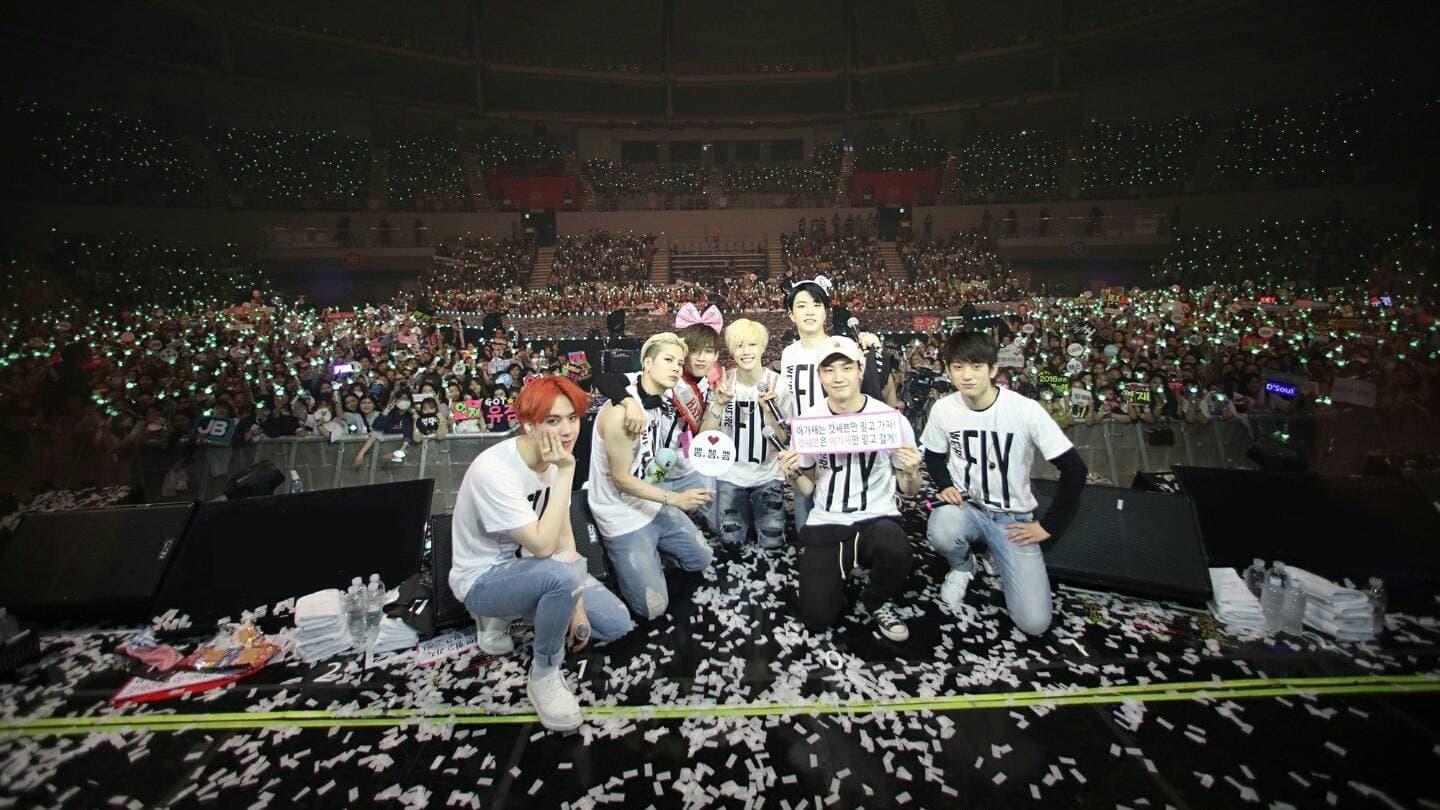GOT7 1st Concert - Fly in Seoul backdrop