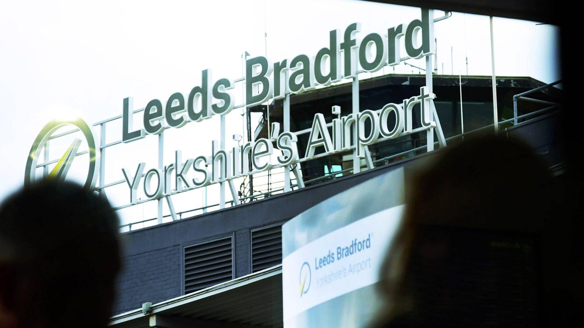 Yorkshire Airport backdrop