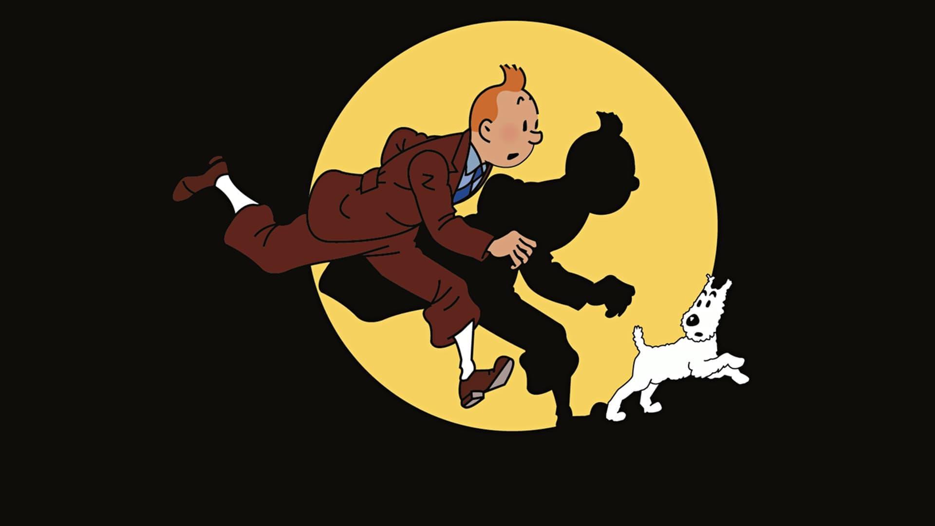Tintin in America backdrop