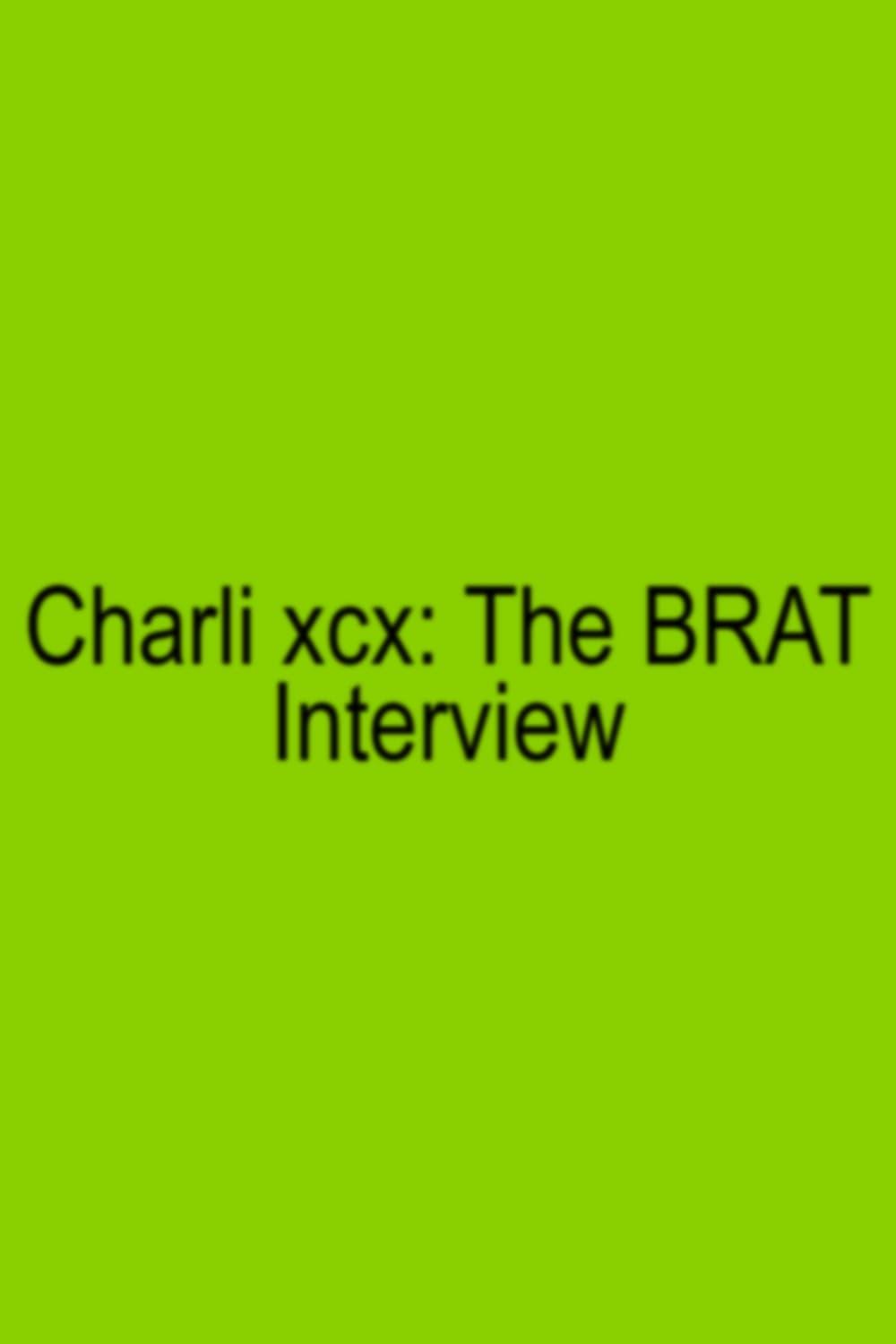 Charli xcx: The BRAT Interview poster