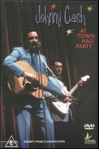 Johnny Cash at 'Town Hall Party' poster