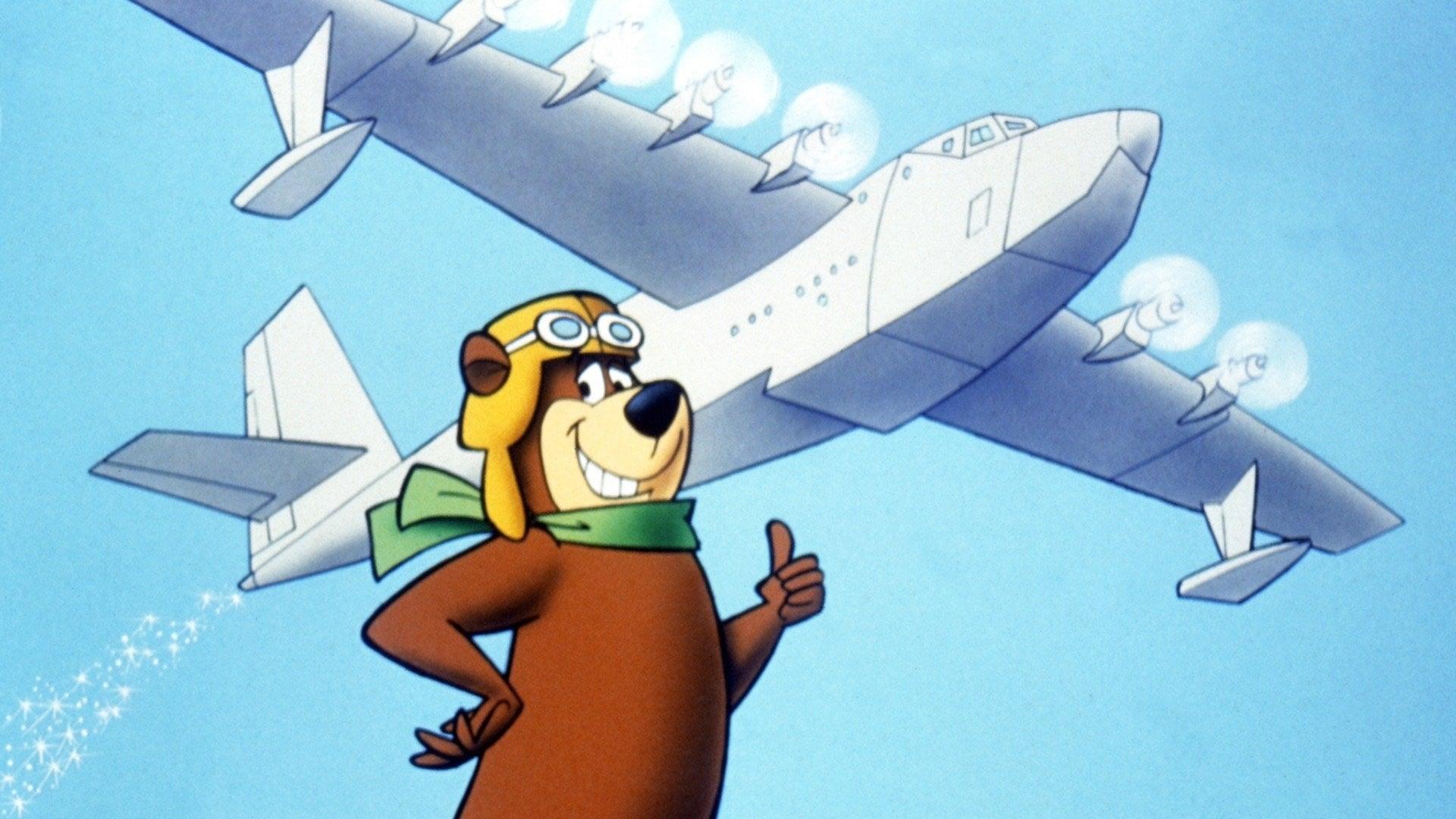Yogi Bear and the Magical Flight of the Spruce Goose backdrop