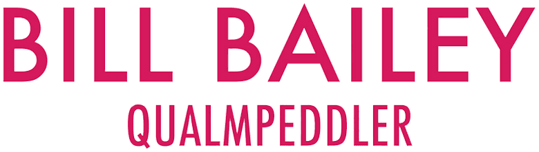 Bill Bailey: Qualmpeddler logo