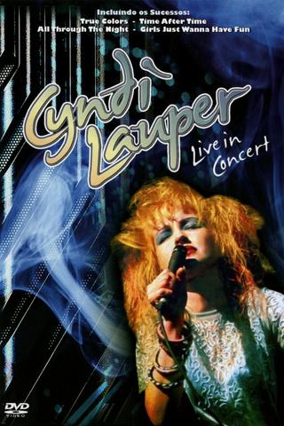 Cyndi Lauper -  Live in Paris poster