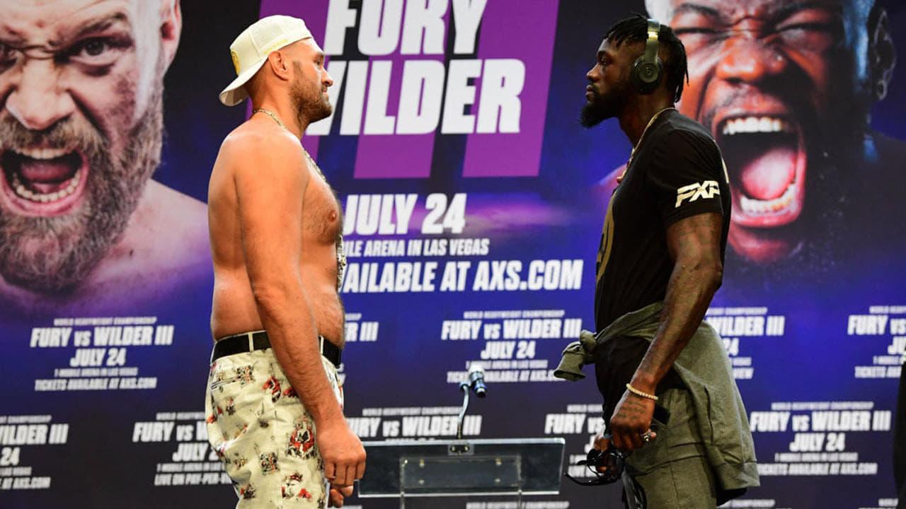 Tyson Fury vs. Deontay Wilder III backdrop