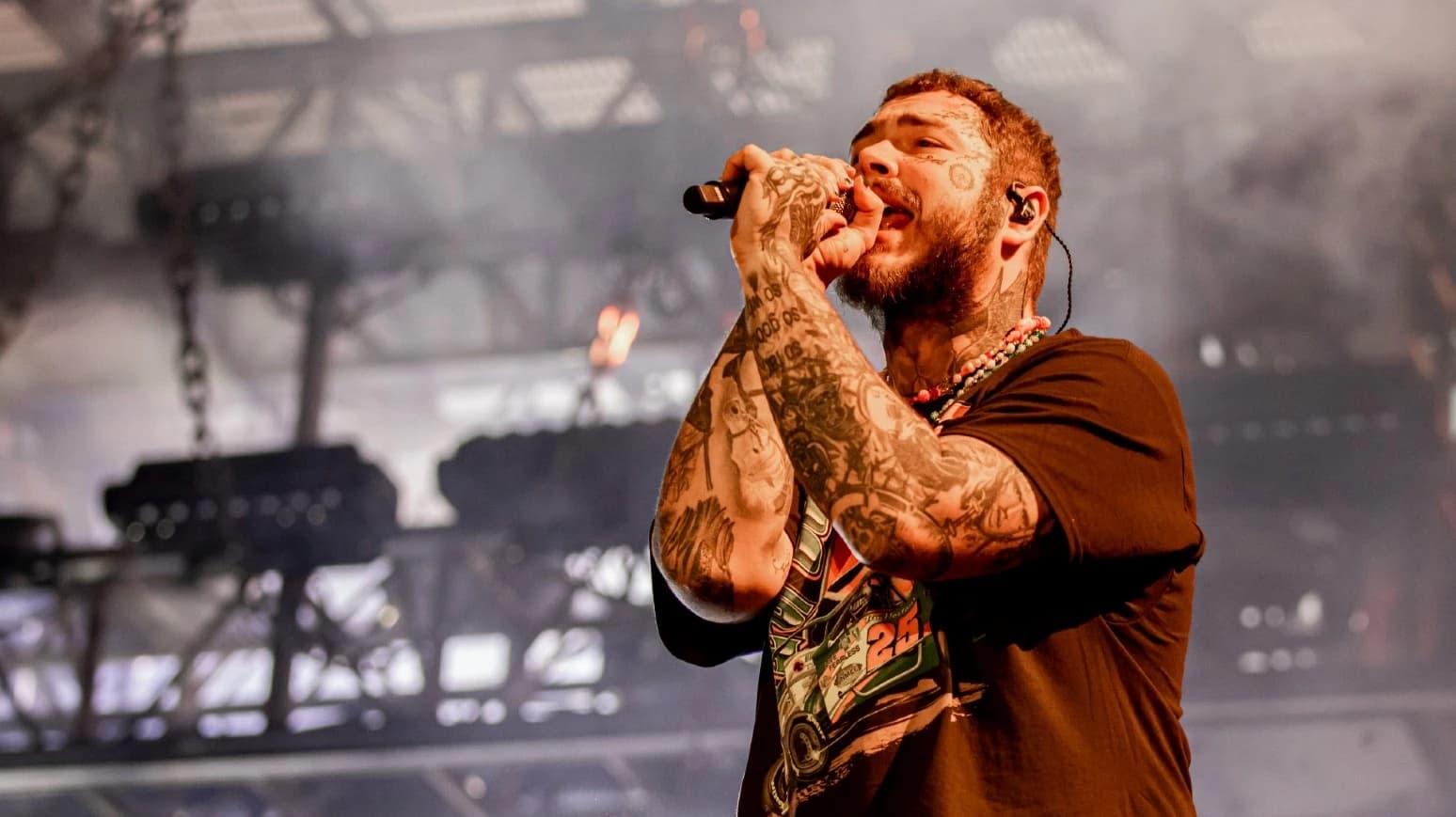 Post Malone: Live at Lollapalooza 2021 backdrop