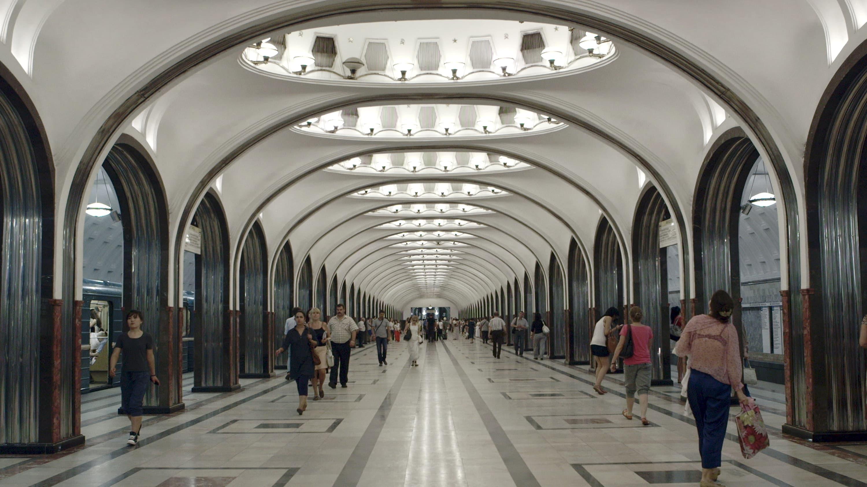 How we built the Moscow metro backdrop
