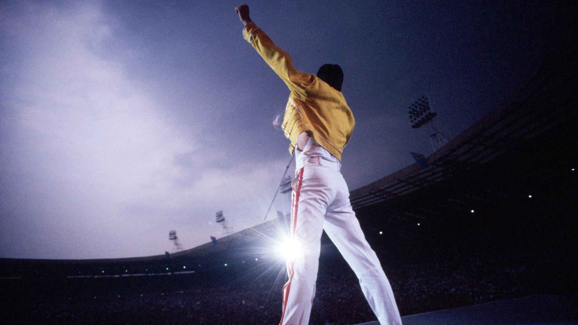 Freddie Mercury: The Great Pretender backdrop