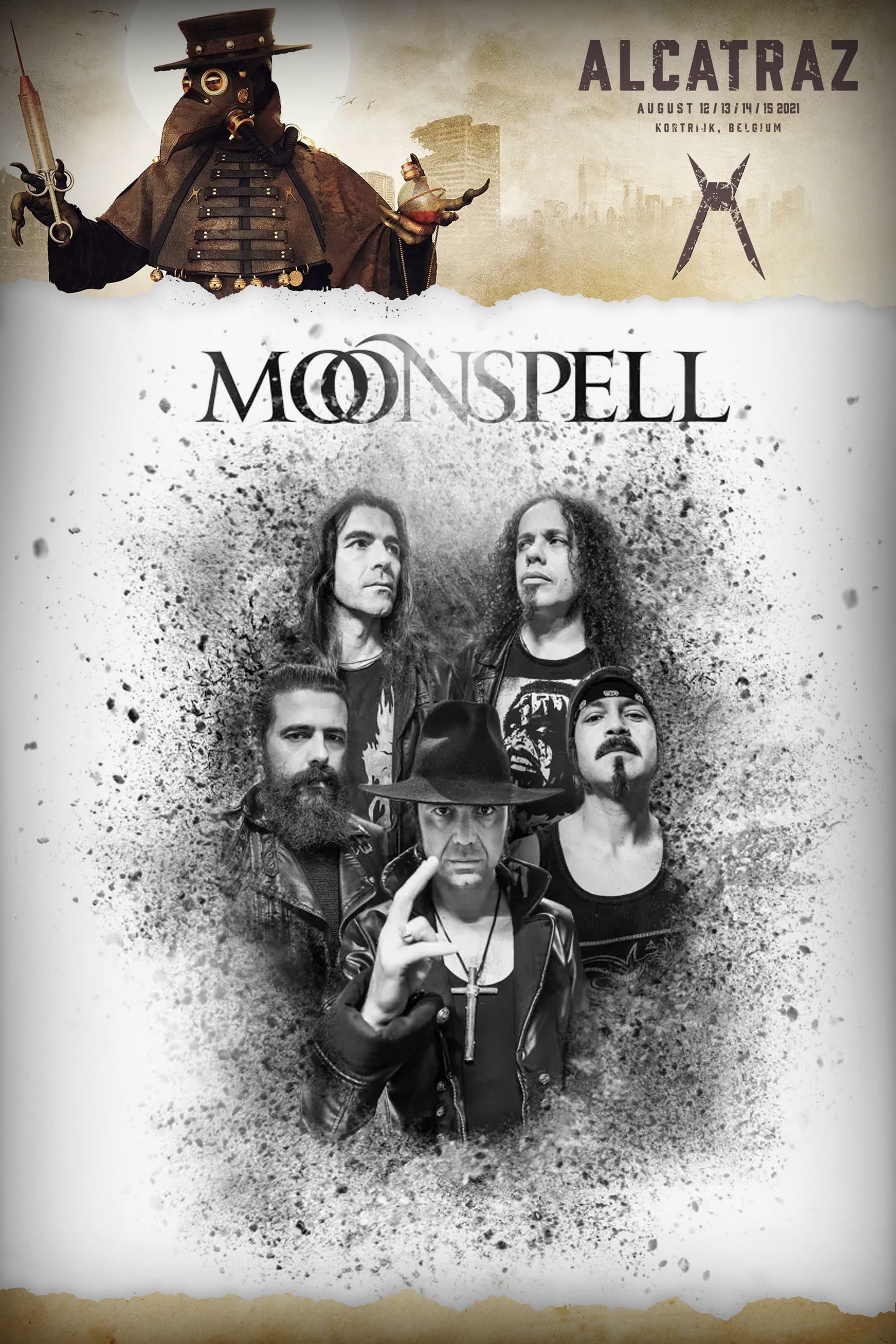 Moonspell: Alcatraz Festival poster