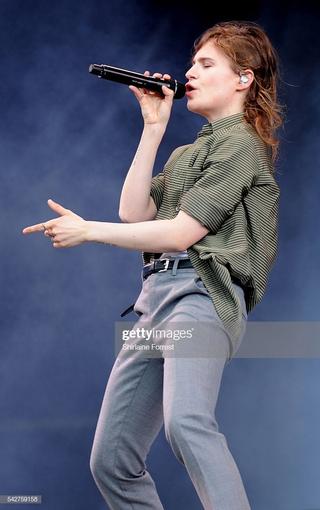 Christine and the Queens - Glastonbury poster