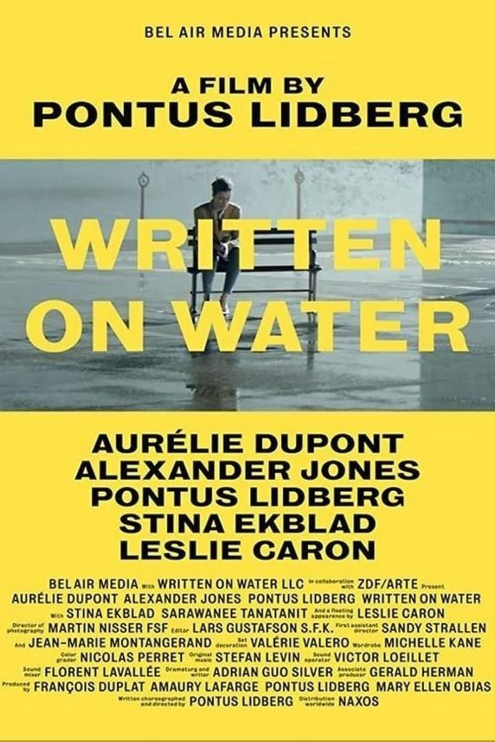 Written on Water poster