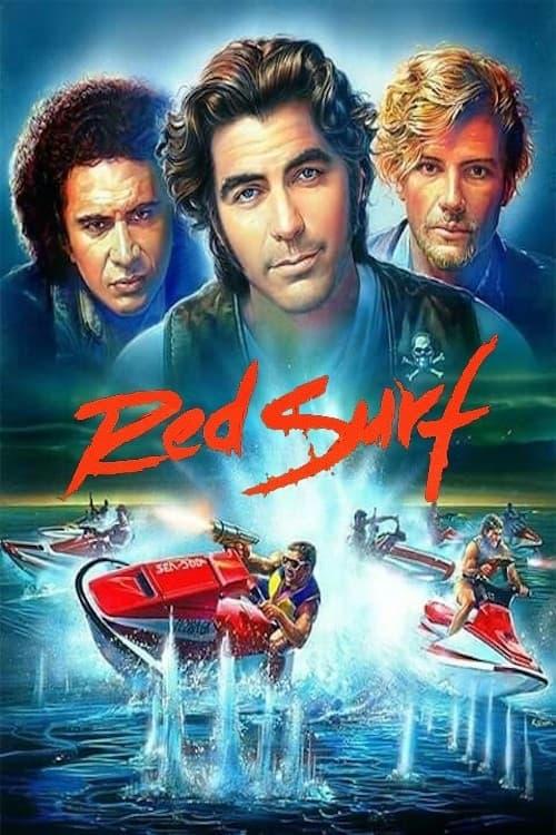 Red Surf poster