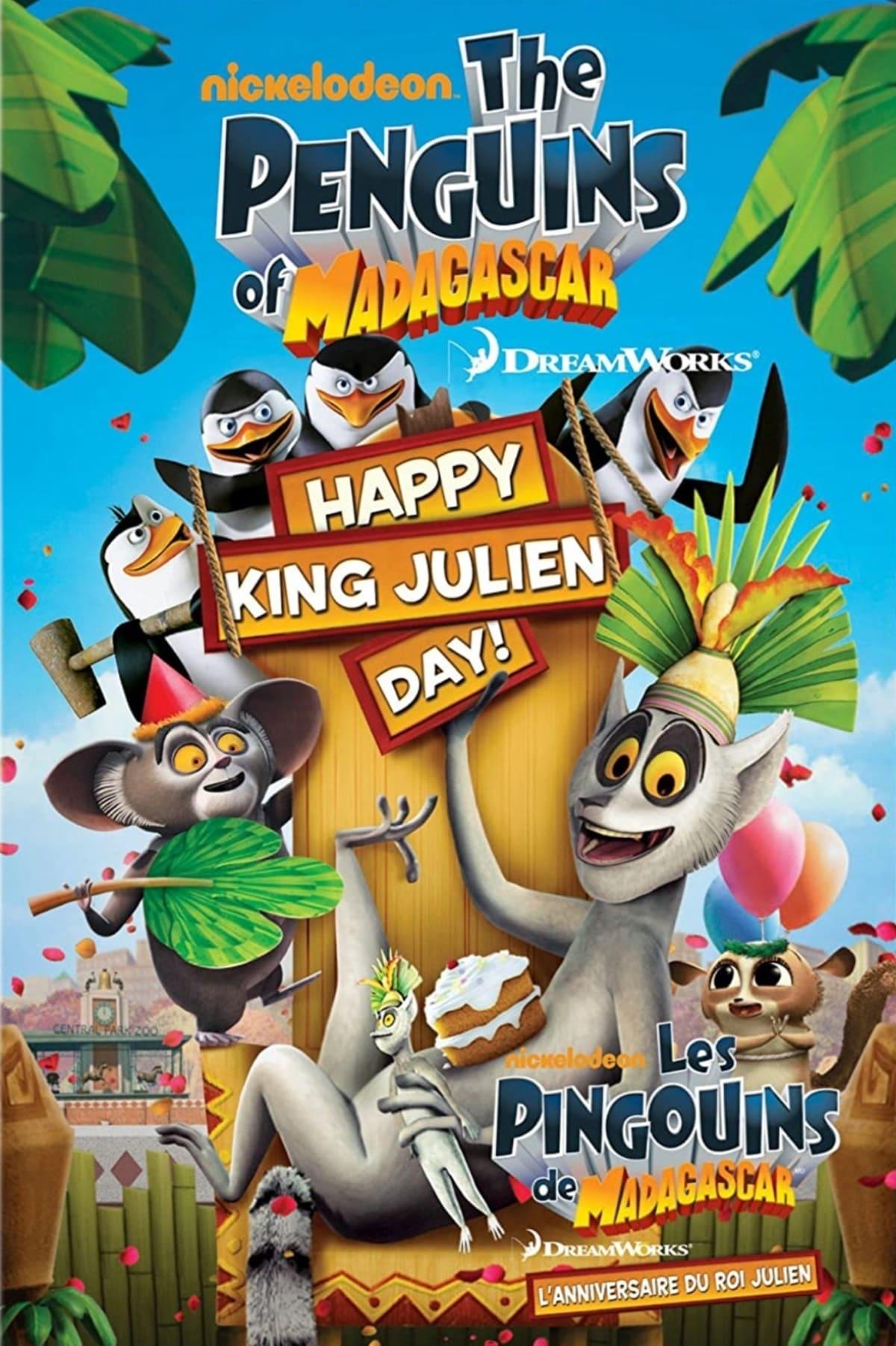 The Penguins of Madagascar: Happy King Julien Day poster