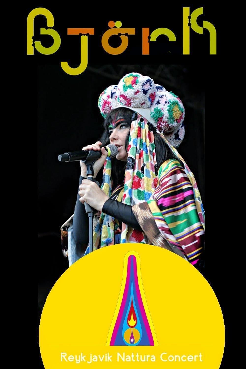 Náttúra Concert Featuring Björk and Sigur Rós poster