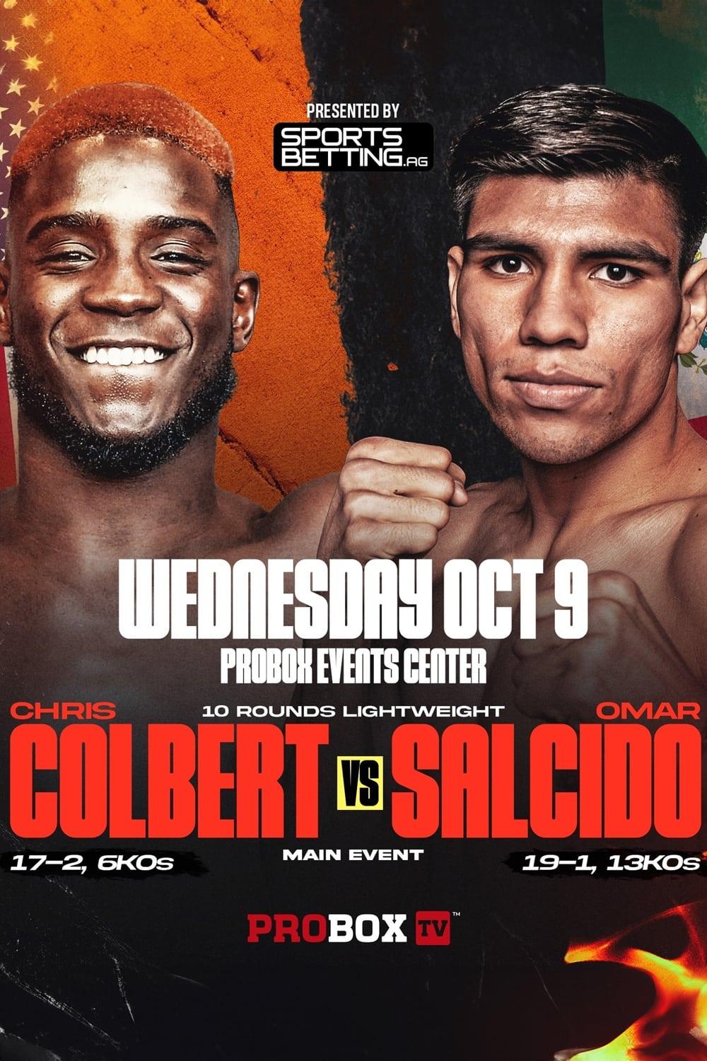 Chris Colbert vs. Omar Salcido poster