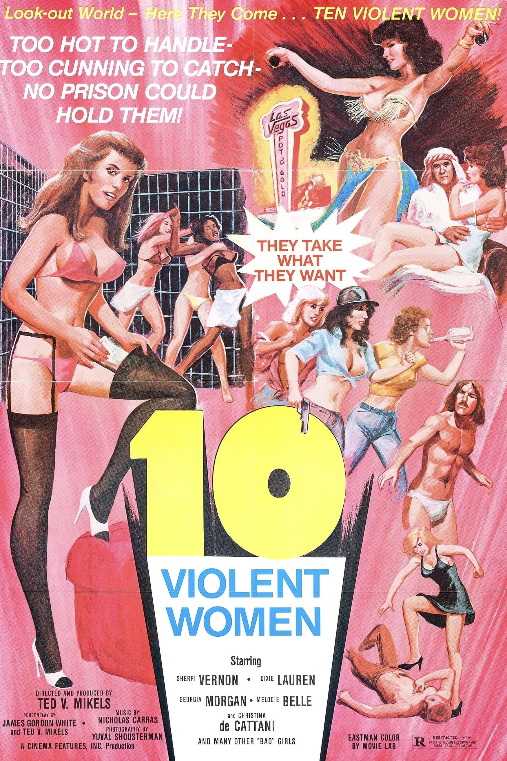 Ten Violent Women poster