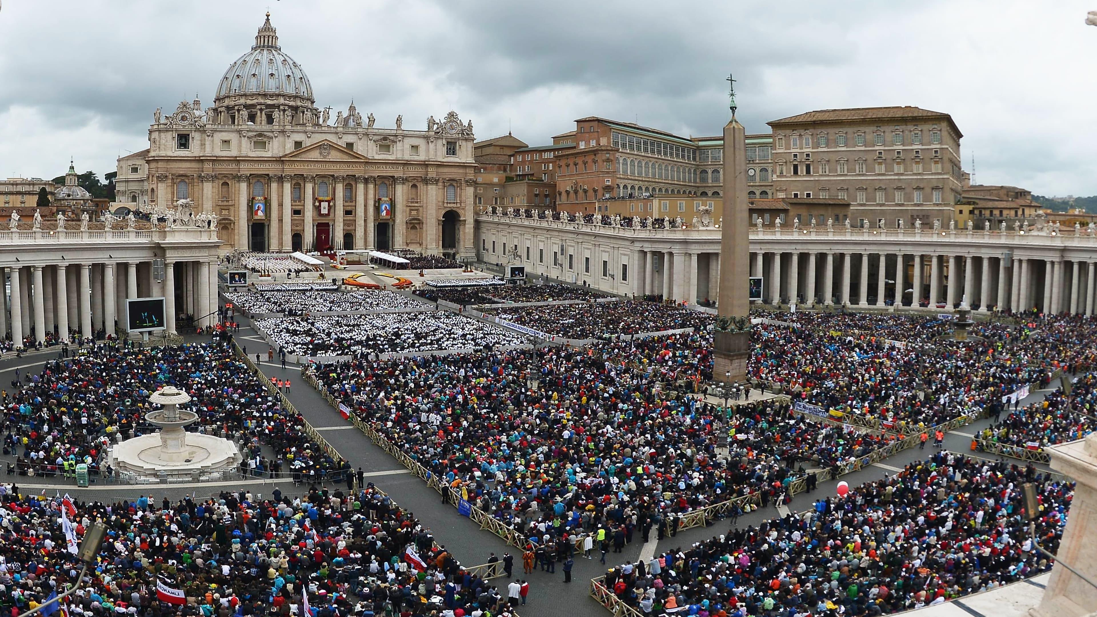 The Day of the Two Holy Popes backdrop