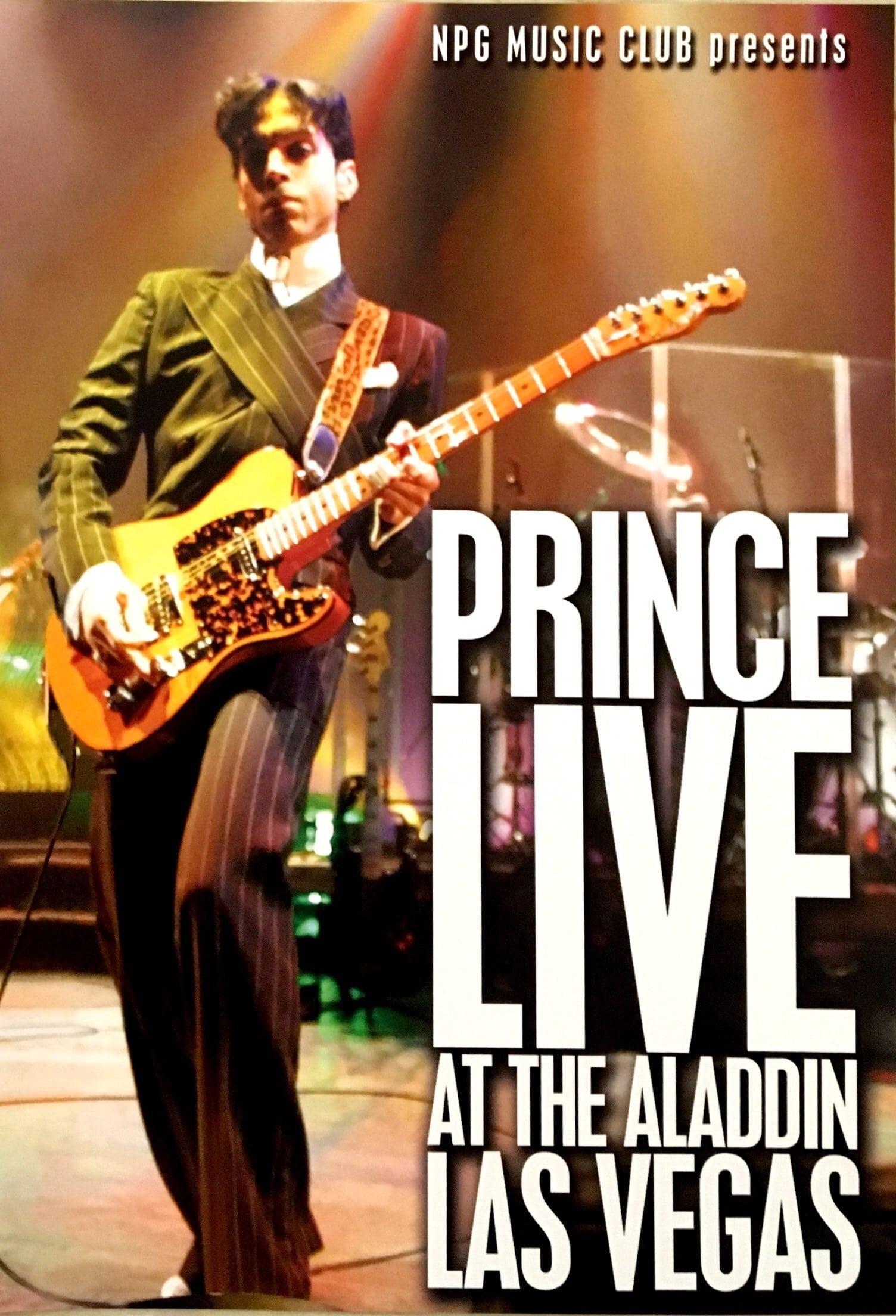 Prince - Live at the Aladdin Las Vegas poster