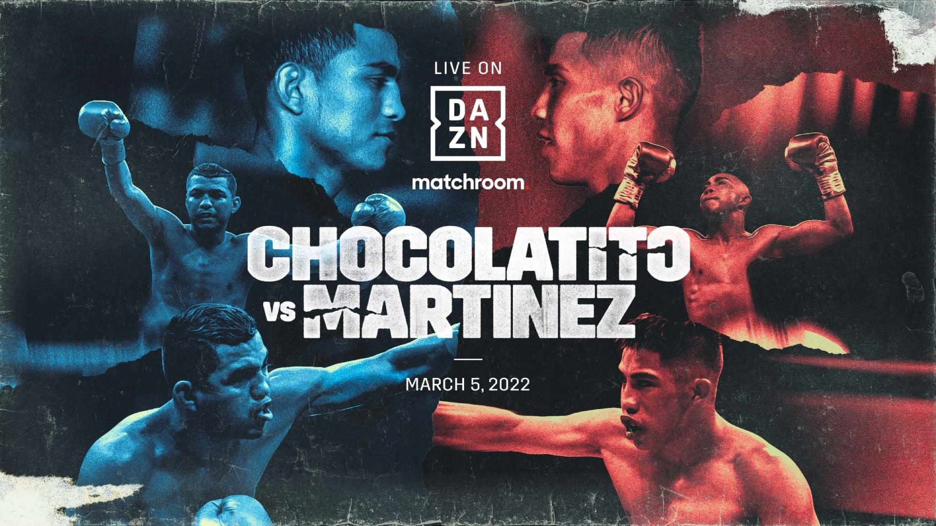 Roman 'Chocolatito' Gonzalez vs. Julio Cesar Martinez backdrop