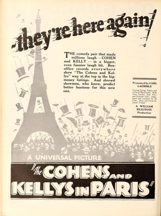 The Cohens and the Kellys in Paris poster
