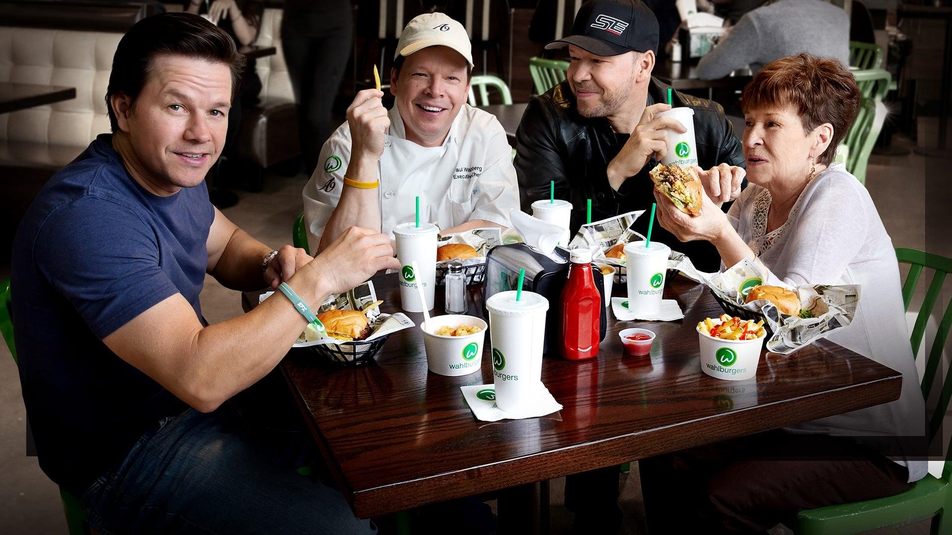 Wahlburgers backdrop