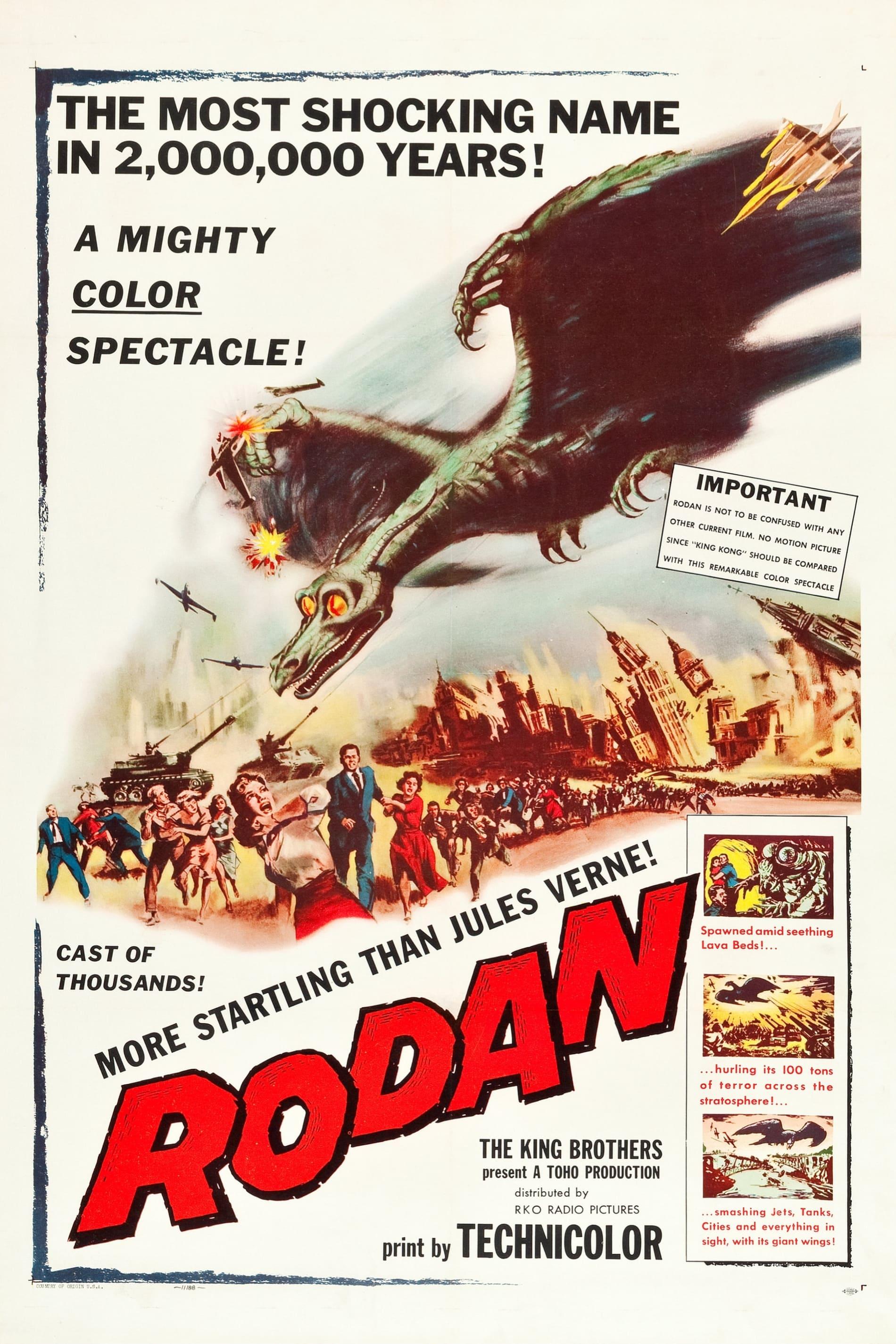 Rodan! The Flying Monster! poster