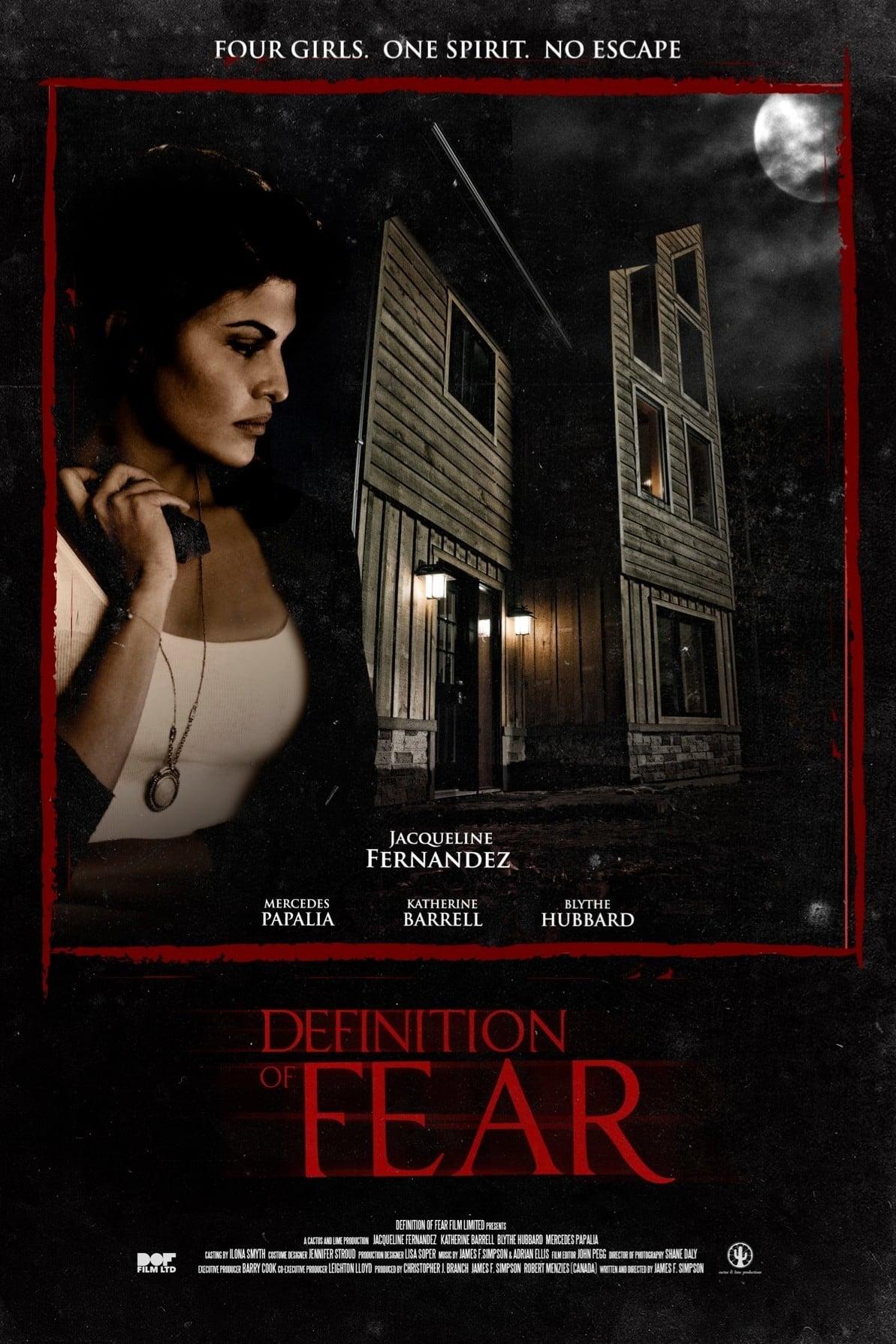 Definition of Fear poster