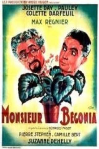 Monsieur Bégonia poster