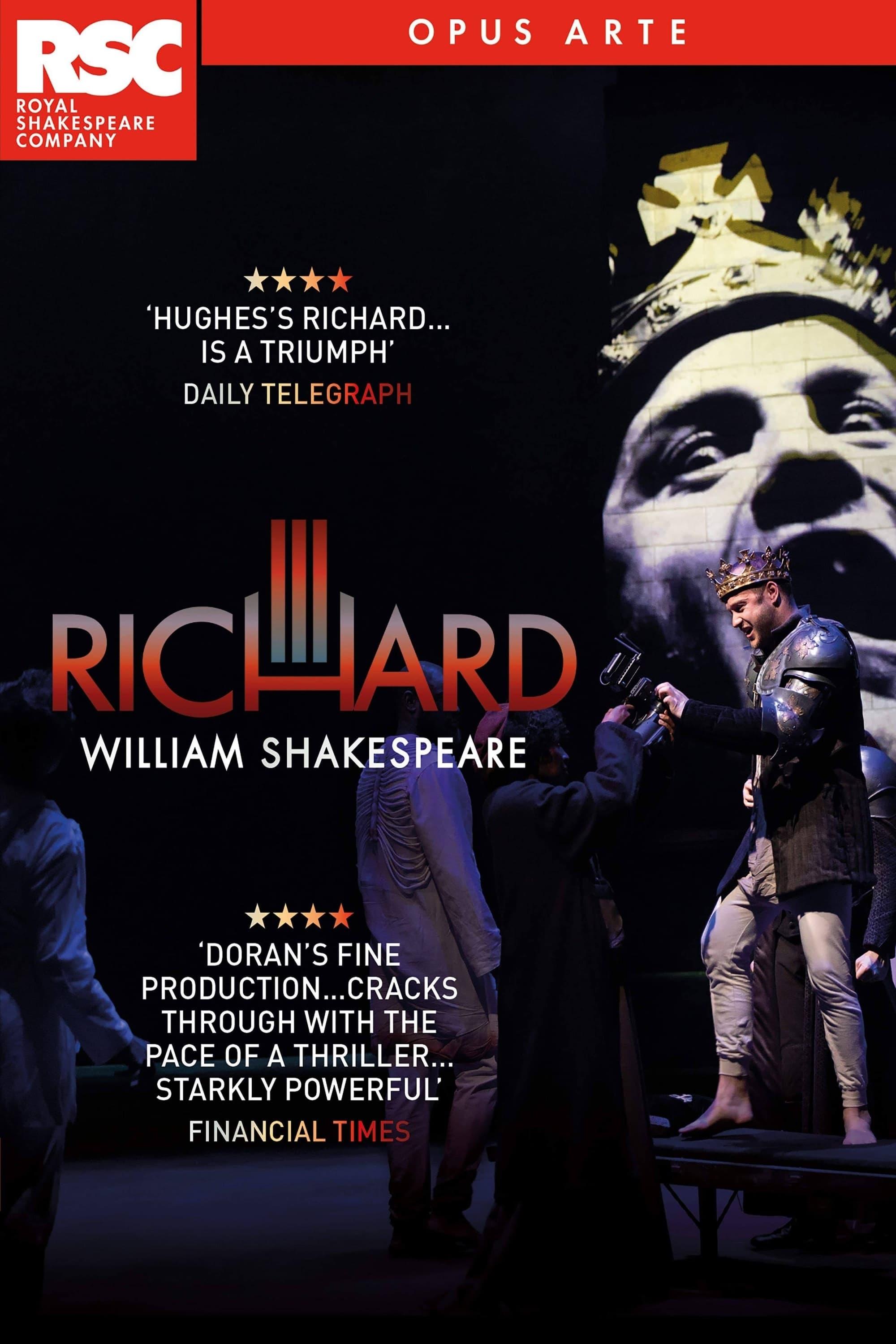 Royal Shakespeare Company: Richard III poster