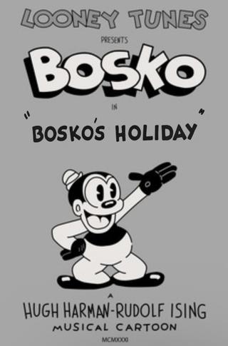 Bosko's Holiday poster