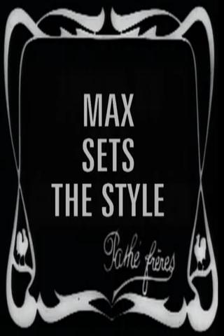 Max Sets the Fashion poster