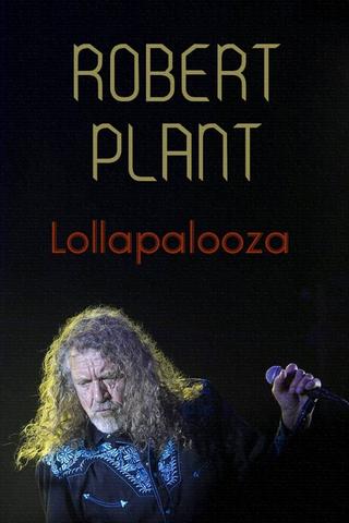 Robert Plant: [2015] Lollapalooza Festival poster