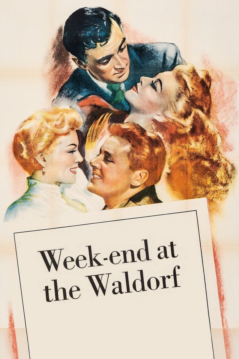 Week-End at the Waldorf poster