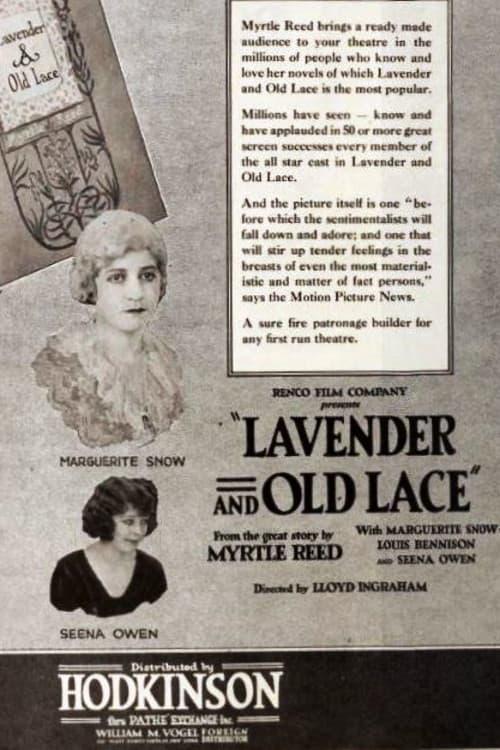 Lavender and Old Lace poster