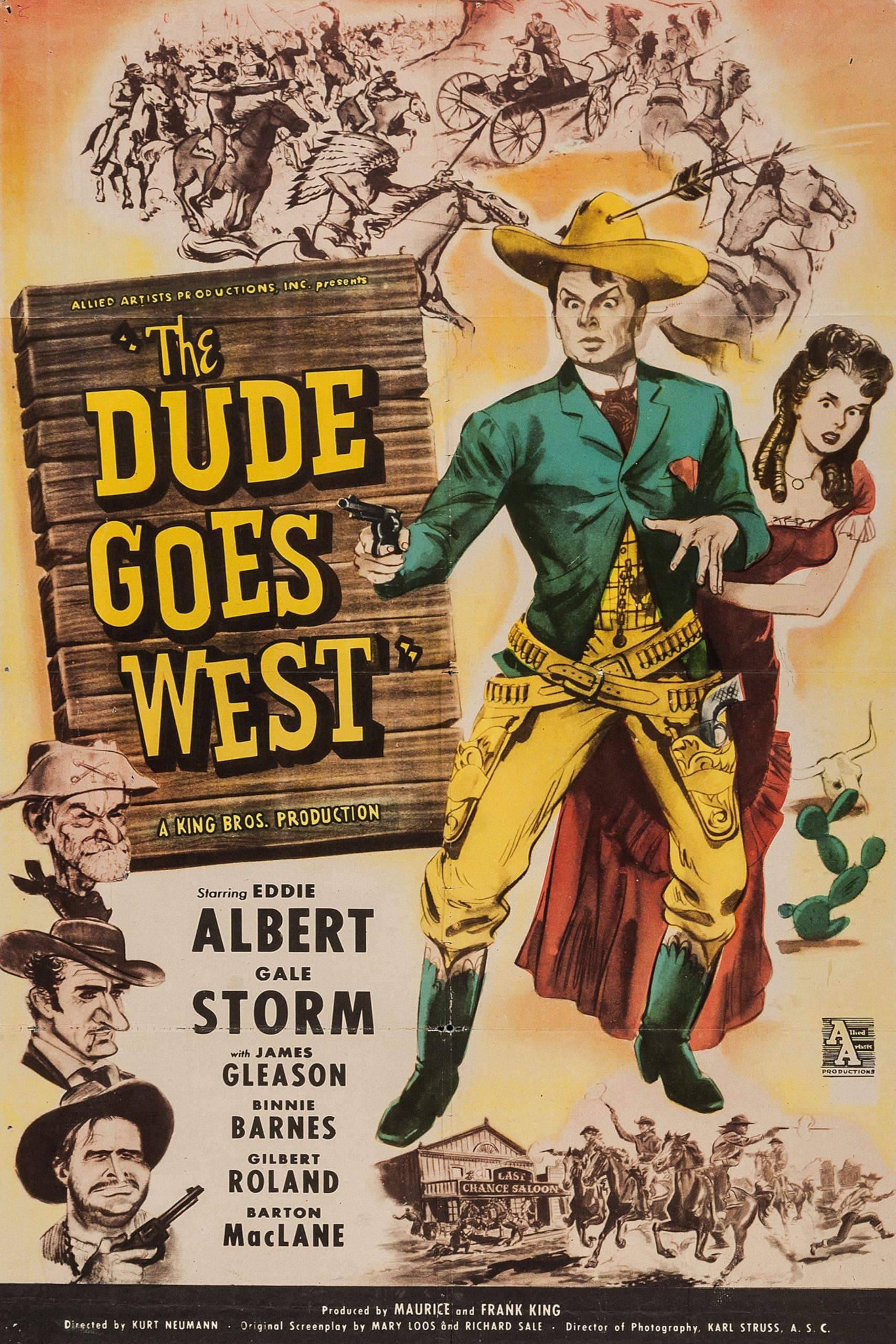 The Dude Goes West poster