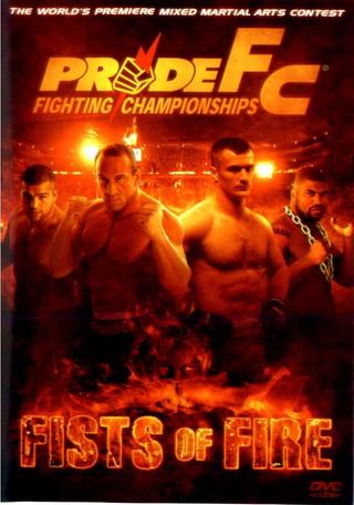 Pride 29: Fists Of Fire poster