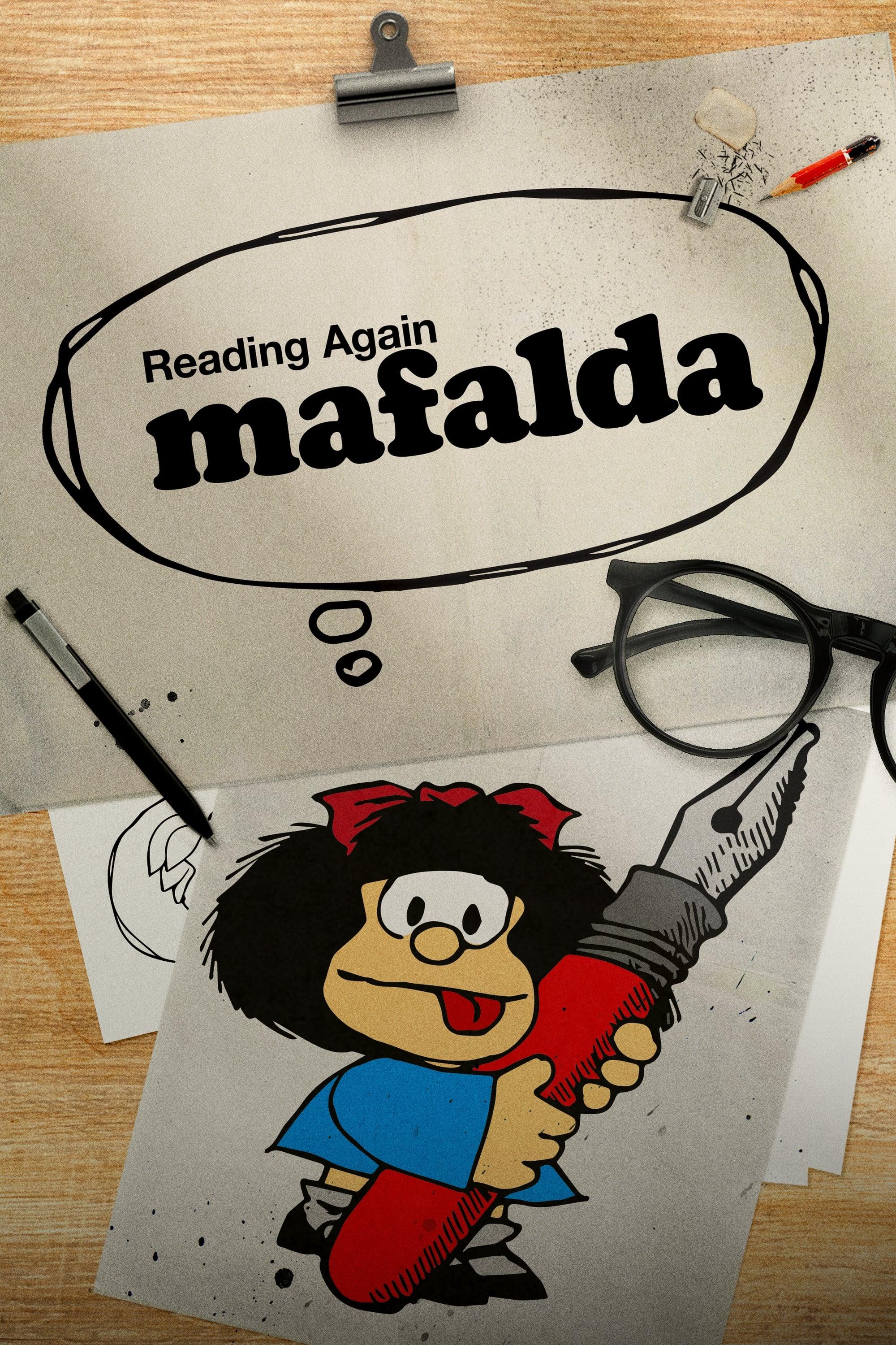 Reading Again Mafalda poster