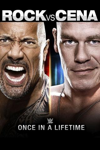 WWE: The Rock vs John Cena: Once in a Lifetime poster