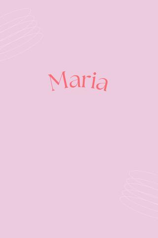 Maria poster