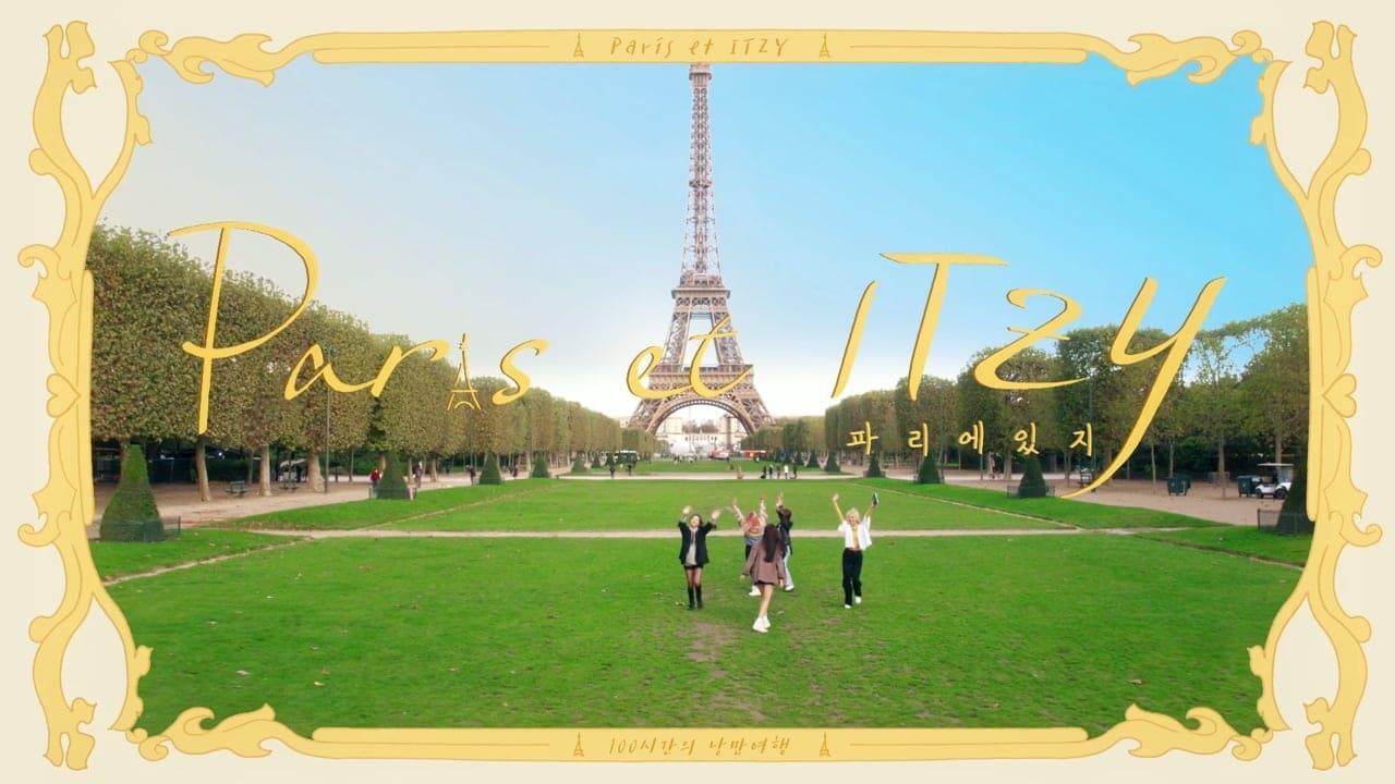 Paris et ITZY backdrop