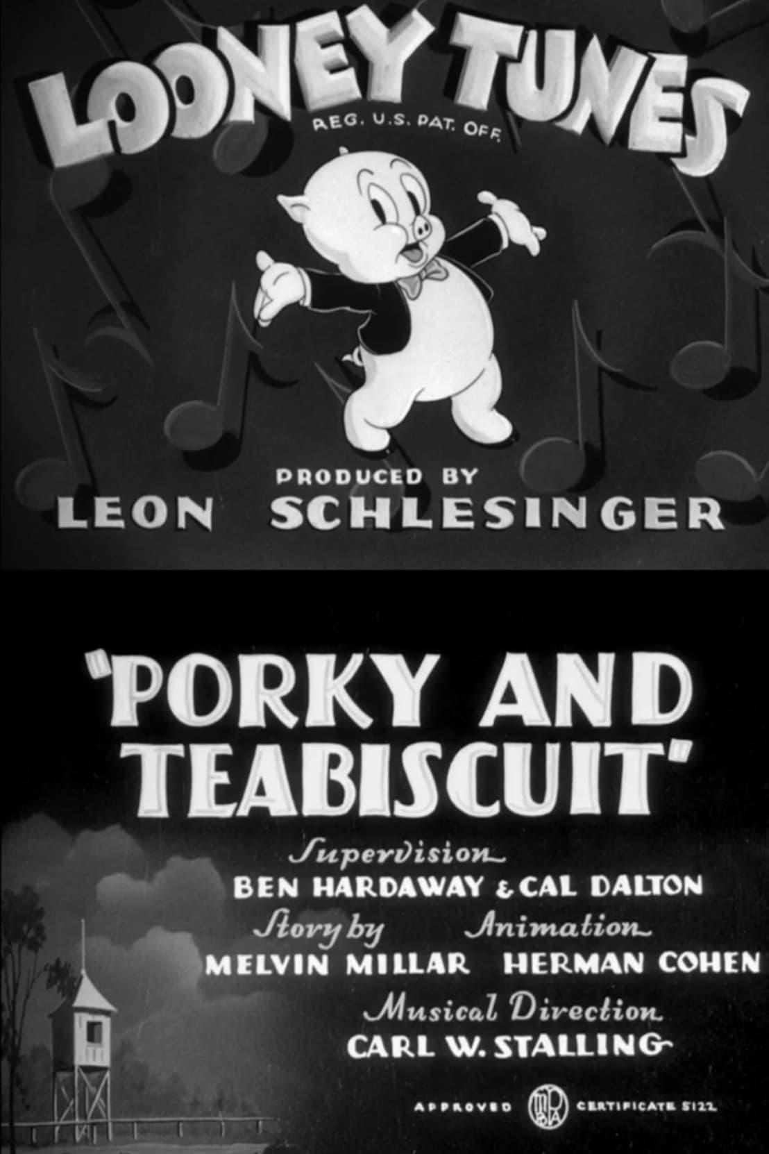 Porky and Teabiscuit poster