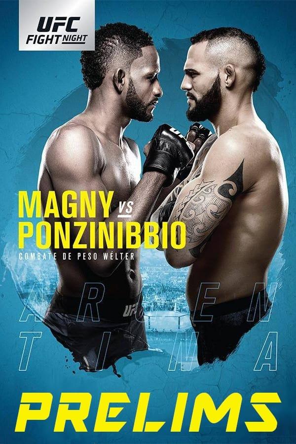 UFC Fight Night 140: Magny vs. Ponzinibbio poster